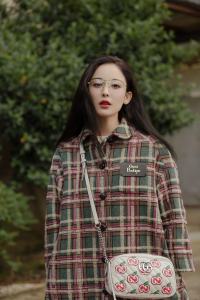 Luxury Womens Clothing Gucci Tweed Wool Long Coat SML A40PP980 AA146363