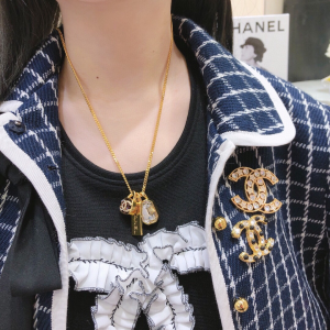 Luxury Womens Jewelry Chanel Charms Pendant Necklace A39PP145 AA146351