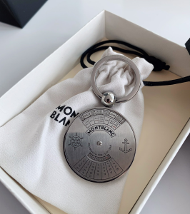 Montblanc Meisterstuck Soft Grain Perpetual Calendar Key Chain Ring Holder Montblanc Meisterstuck Soft Grain Perpetual Calendar Key Chain Ring Holder