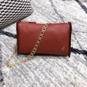 Manu Atelier Carmen Shoulder Bag Burgundy Calfskin Manu Atelier Carmen Shoulder Bag Burgundy Calfskin