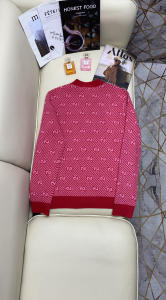 Luxury Womens Clothing Gucci GG Cotton Wool Piquet Cardigan Red SML A130PP480 AA146511