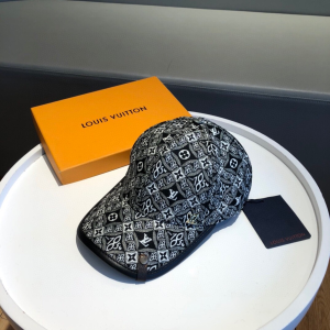 Louis Vuitton Since 1854 Baseball Hat Black 