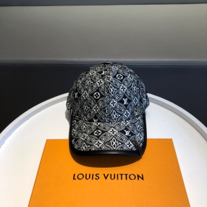 Luxury Womens Hats Louis Vuitton Since 1854 Baseball Hat Black A144PP70 AA146590