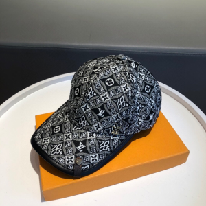 Luxury Womens Hats Louis Vuitton Since 1854 Baseball Hat Black A144PP70 AA146590