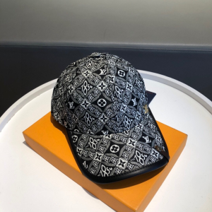 Luxury Womens Hats Louis Vuitton Since 1854 Baseball Hat Black A144PP70 AA146590
