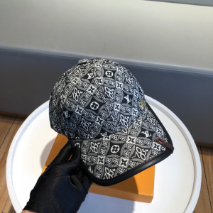 Luxury Womens Hats Louis Vuitton Since 1854 Baseball Hat Black A144PP70 AA146590