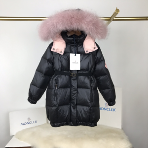 Moncler Childrens Puffer Down Jacket Coat Black 110 To 150 Moncler Childrens Puffer Down Jacket Coat Black 110 To 150