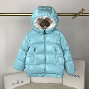 Moncler Childrens Puffer Down Jacket Coat Blue 110 To 150 Moncler Childrens Puffer Down Jacket Coat Blue 110 To 150