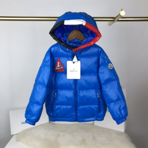 Moncler Childrens Puffer Down Jacket Coat Blue 110 To 150 Moncler Childrens Puffer Down Jacket Coat Blue 110 To 150
