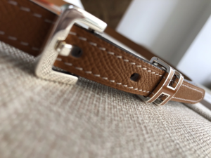 Luxury Womens Belts Hermes Pop H 15 Belt in Tan Epsom Calfskin 15MM A191PP240 AA146815