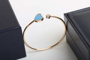 Chopard Happy Hearts Bracelets Blue 