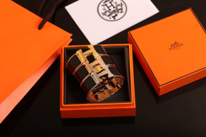 Hermes Clic Clac H Wide Bracelet Black 