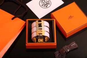 Hermes Clic Clac H Wide Bracelet Pink 