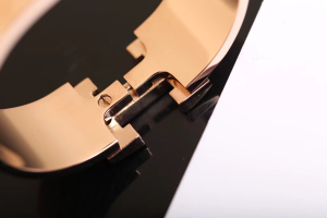 Luxury Womens Jewelry Hermes Clic Clac H Wide Bracelet Pink A205PP240 AA146904