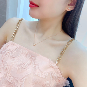 Luxury Womens Jewelry Cartier C De Cartier Akoya Pearl Necklace A205PP260 AA146880