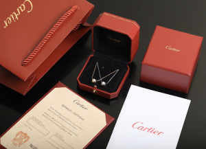 Luxury Womens Jewelry Cartier C De Cartier Akoya Pearl Necklace A205PP260 AA146880