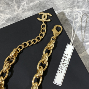 Luxury Womens Jewelry Chanel Crystals Snow Chain Necklaces A205PP280 AA146876