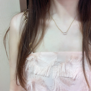 Luxury Womens Jewelry Dior Clair D Lune Necklace A205PP140 AA146892