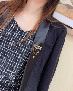 Luxury Womens Jewelry Dior Crystals Diorevolution Brooch A205PP150 AA146875