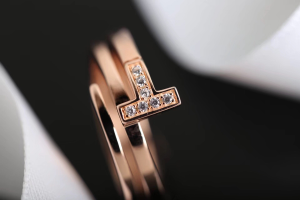 Luxury Womens Jewelry Tiffany T Square Wrap Diamond Ring A205PP240 AA146896