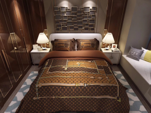 Louis Vuitton Monogram Comforter Bedding Set Louis Vuitton Monogram Comforter Bedding Set