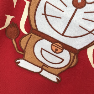 Luxury Womens Clothing Gucci x Doraemon Cotton Sweatshirt Red SML A29PP350 AA147177