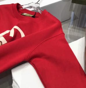 Luxury Womens Clothing Gucci x Doraemon Cotton Sweatshirt Red SML A29PP350 AA147177