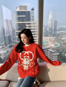 Luxury Womens Clothing Gucci x Doraemon Cotton Sweatshirt Red SML A29PP350 AA147177