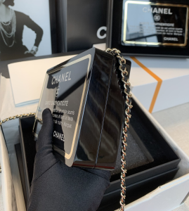 Luxury Womens Handbags Chanel Black Card Evening Clutch A118PP1450 AA147223