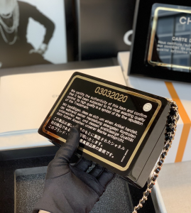 Luxury Womens Handbags Chanel Black Card Evening Clutch A118PP1450 AA147223