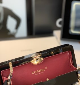 Luxury Womens Handbags Chanel Black Card Evening Clutch A118PP1450 AA147223