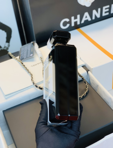 Luxury Womens Handbags Chanel No5 Perfume Bottle Clutch 16x13x5CM A118PP1500 AA147222