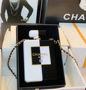 Luxury Womens Handbags Chanel No5 Perfume Bottle Clutch 16x13x5CM A118PP1500 AA147222