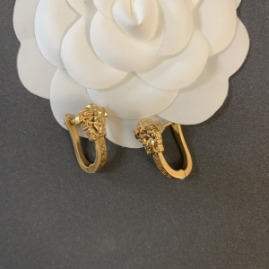 Versace Gold Medusa Earrings 