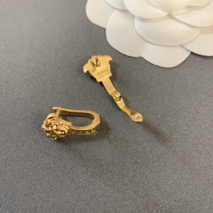 Luxury Womens Jewelry Versace Gold Medusa Earrings A152PP100 AA147248