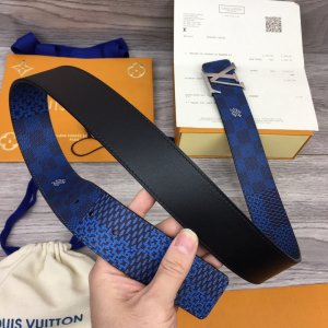 Luxury Mens Belts Louis Vuitton LV Initiales Leather Belt 40MM A28PP240 AA147261