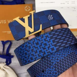 Luxury Mens Belts Louis Vuitton LV Initiales Leather Belt 40MM A28PP240 AA147262