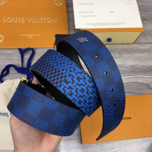 Luxury Mens Belts Louis Vuitton LV Initiales Leather Belt 40MM A28PP240 AA147262