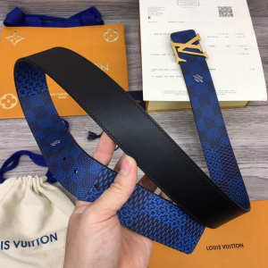 Luxury Mens Belts Louis Vuitton LV Initiales Leather Belt 40MM A28PP240 AA147262