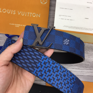 Luxury Mens Belts Louis Vuitton LV Initiales Leather Belt 40MM A28PP240 AA147262