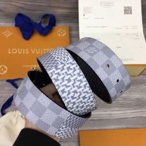 Luxury Mens Belts Louis Vuitton LV Initiales Leather Belt 40MM A28PP240 AA147263