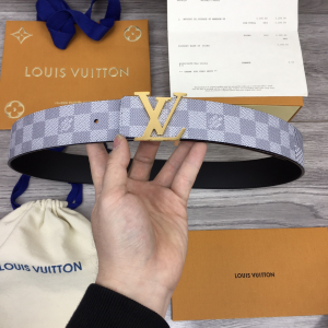 Louis Vuitton LV Initiales Leather Belt 40MM 