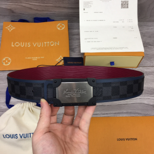 Louis Vuitton Neo Inventeur Leather Belt 40MM 