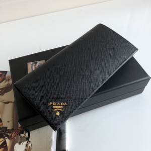 Luxury Mens Wallets Prada Mens Long Wallet 2M0836 9x19CM A101PP280 AA147285
