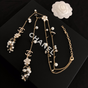 Luxury Womens Jewelry Chanel Camellia Necklace A39PP265 AA147273