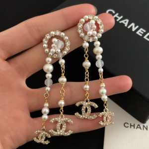 Luxury Womens Jewelry Chanel Pearls Earrings A39PP160 AA147271