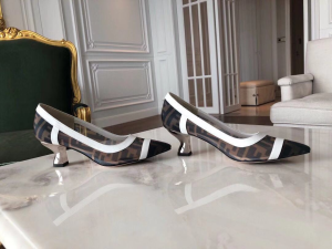 Fendi Colibri FF Motif Mesh Pump