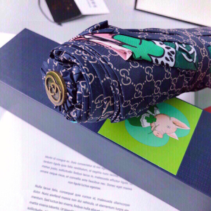 Luxury Womens Umbrella Gucci Luxury GG Umbrella Blue A144PP100 AA147358