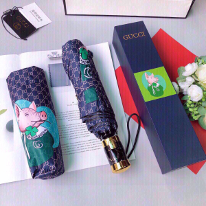 Luxury Womens Umbrella Gucci Luxury GG Umbrella Blue A144PP100 AA147358