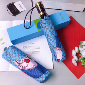 Luxury Womens Umbrella Gucci Luxury GG Umbrella Blue A144PP100 AA147363